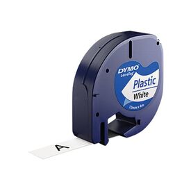 DYMO LetraTAG Plastic white Roll (1.2 cm x 4 m) | S0721660