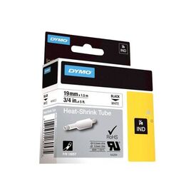 DYMO RhinoPRO Heat shrink tubing Polyolefin black | 18057