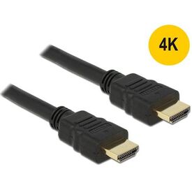 DeLOCK HDMI with Ethernet cable 50cm black 4K | 84751