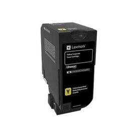 Lexmark Yellow original toner cartridge LCCP, | 74C20YE