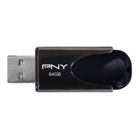 PNY Attach4 USB flash drive 64 GB USB 2.0 | FD64GATT4-EF