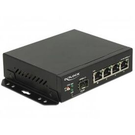 DeLock Switch 4 x  + 1 x SFP desktop | 87704