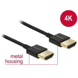 DeLOCK Slim Premium HDMI 1.5m  cable HDMI | 84772
