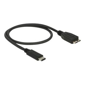 DeLOCK USB cable Micro-USB Type B (M) to USB-C (M) | 83676