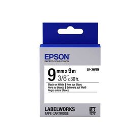 Epson LabelWorks LK-3WBN Black on white Roll | C53S653003