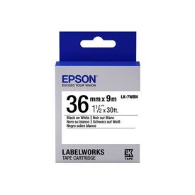 Epson LabelWorks LK-7WBN Black on white Roll | C53S657006