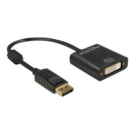 Delock Adapter Displayport to DVI 4K Passive black | 62601