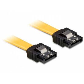 Delock Cable SATA straight 70cm yellow metal 82813