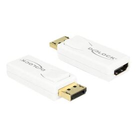 Delock Displayport 1.2 to HDMI 4K Active white 65580