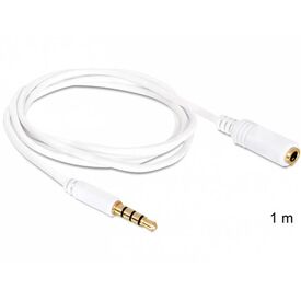 Delock Extension Cable Audio Stereo Jack 3.5mm 1m 84480