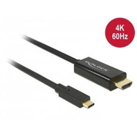 DeLOCK External video adapter Parade PS176 USB-C 85291
