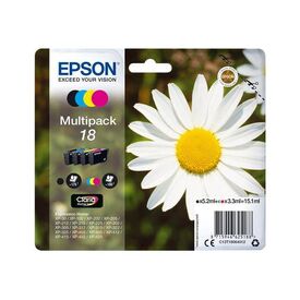 Epson 18 Multipack 4-pack 15.1 ml black, C13T18064012