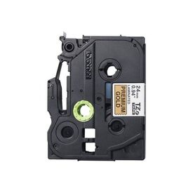 Brother TZePR851 Black on premium gold Roll (2.4 TZEPR851