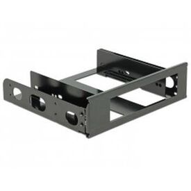 DeLOCK Storage bay adapter 5.25 to 3.5" black 18267