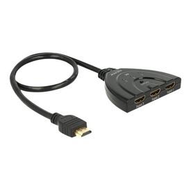 DeLock HDMI UHD Switch 3 x HDMI in > 1 x HDMI out 18600