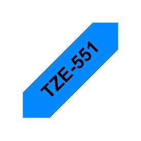 Brother TZe551 Black on blue Roll (2.4 cm) 1 TZE551