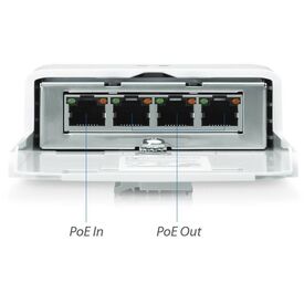 Ubiquiti NanoSwitch N-SW Switch 4 x 101001000 (PoE) N-SW
