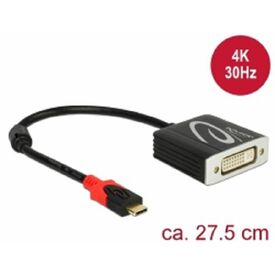 DeLOCK External video adapter RTD2171U USB-C DVI 61213