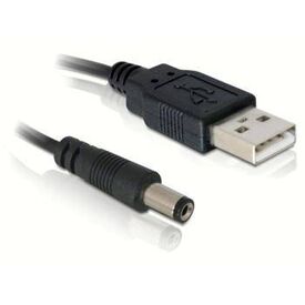 DeLOCK Power cable DC jack 5.4 mm (M) to USB (M) 1 82197