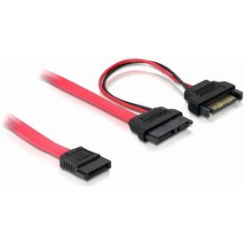 DeLOCK SATA Slimline ALL-in-One cable SATA cable 84418