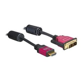 DeLOCK Video cable single link HDMI DVI HDMI (M) to 84344