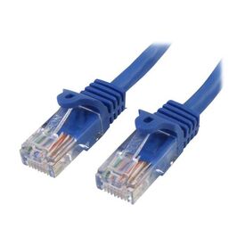 StarTech.com 0.5m Blue Cat5e Cat 5 Snagless 45PAT50CMBL