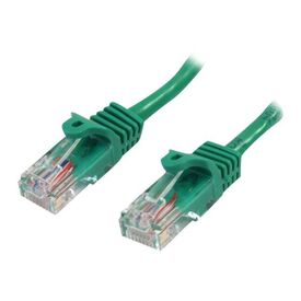 StarTech.com 0.5m Green Cat5e Cat 5 Snagless 45PAT50CMGN