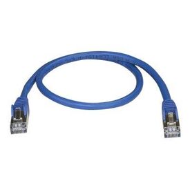 StarTech.com 0.5m Blue Cat6a Cat 6a Shielded 6ASPAT50CMBL