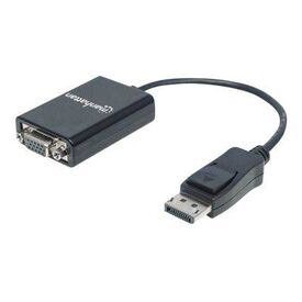 Manhattan DisplayPort to VGA Converter Cable Video 151962