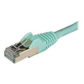 StarTech.com 2m Aqua Cat6a Cat 6a Shielded 6ASPAT2MAQ
