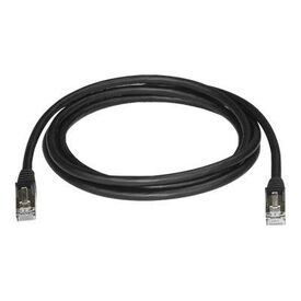 StarTech.com 2m Black Cat6a Cat 6a Shielded 6ASPAT2MBK
