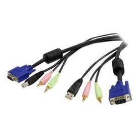 StarTech.com 4-in-1 USB, VGA, Audio, and USBVGA4N1A6