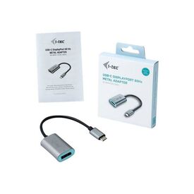 i-Tec External video adapter USB-C 3.1 C31METALDP60HZ