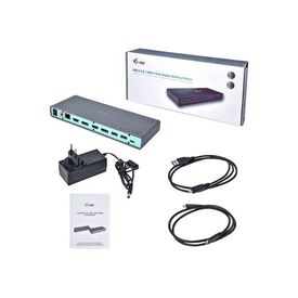 i-Tec USB-C USB-A 3.0 4K Dual Video Docking CADUAL4KDOCK