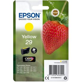 Epson 29 3.2 ml yellow original blister ink C13T29844012