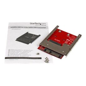 StarTech.com mSATA SSD to 2.5in SATA Adapter SAT32MSAT257