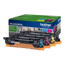Brother TN243CMYK Value Pack 4-pack black, TN243CMYK