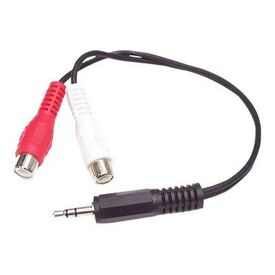 StarTech 15.24cm Audio Cable 3.5mm Male to 2x RCA