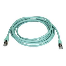 StarTech.com CAT6a Cable 3m Aqua Ethernet 6ASPAT3MAQ