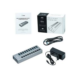 i-Tec USB 3.0 Charging HUB 10 port + Power U3CHARGEHUB10