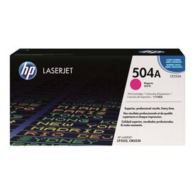 HP 504A Magenta original LaserJet toner cartridge CE253A