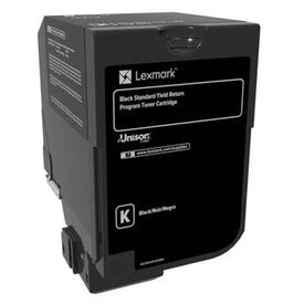 Lexmark Black original toner cartridge LCCP, LRP 74C2SK0