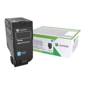 Lexmark High Yield cyan original toner cartridge 84C2HCE