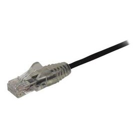 StarTech.com 1m CAT6 Cable Black Slim  N6PAT100CMBKS
