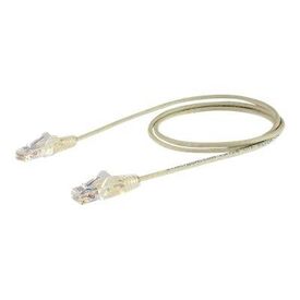 StarTech.com 3m CAT6 Cable Grey Slim   N6PAT300CMGRS