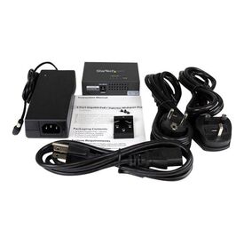 StarTech.com 4-port Gigabit Midspan PoE+ POEINJ4G