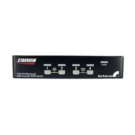 StarTech.com 4 Port 1U Rackmount USB KVM SV431DUSBU