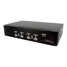StarTech.com 4 Port 1U Rackmount USB KVM SV431DUSBU