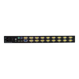 StarTech.com Rackmount KVM Console 1U 19in 16Port RKCONS1916K