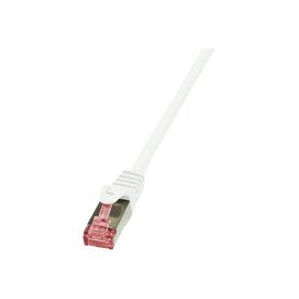 LogiLink PrimeLine Patch cable CAT 6 2 m RJ-45 (M) to RJ-45 White CQ2051S